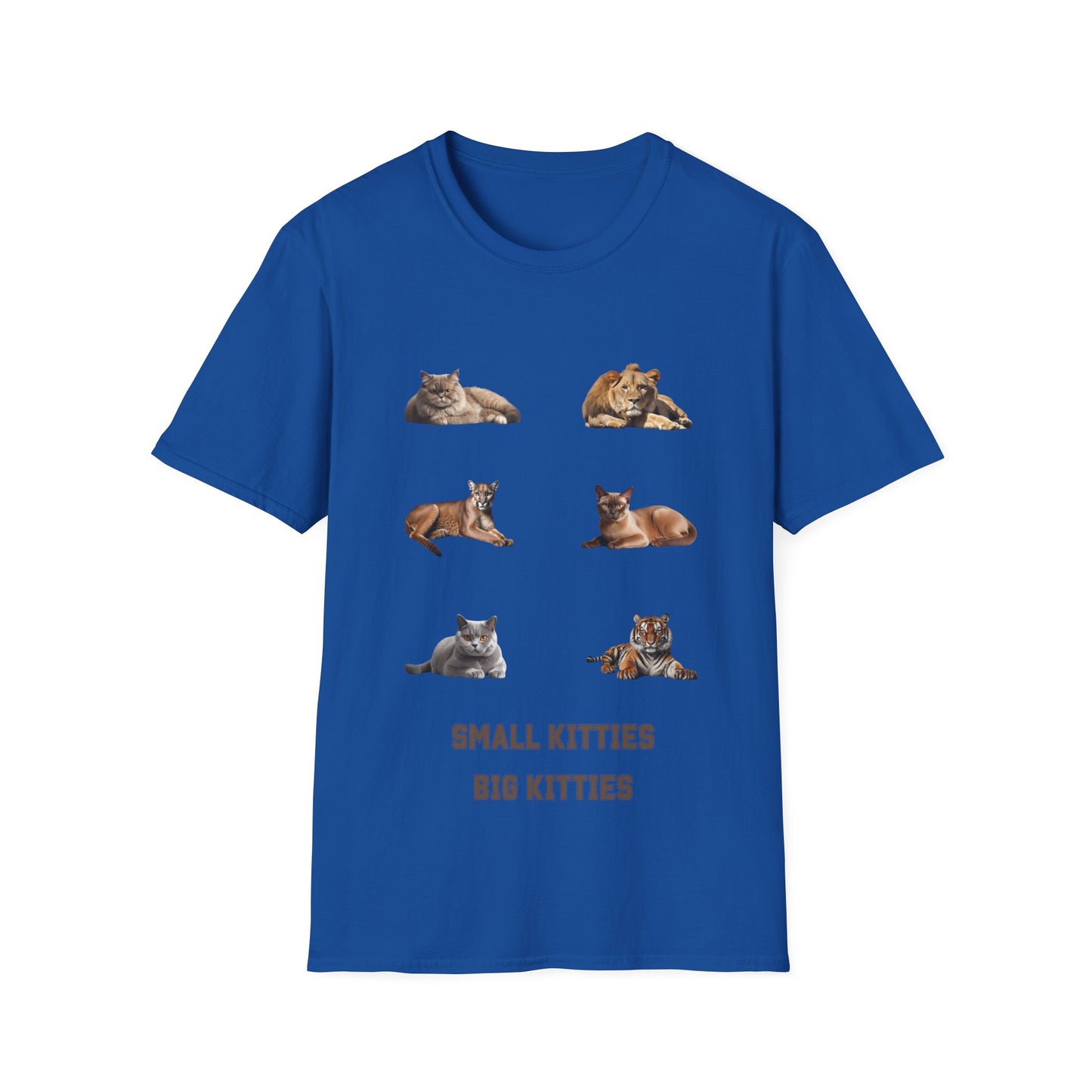 Unisex T-Shirt Small Kitties Big Kitties