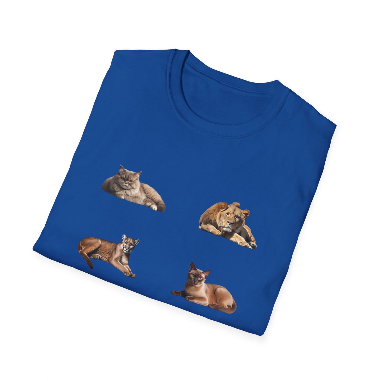 Unisex T-Shirt Small Kitties Big Kitties