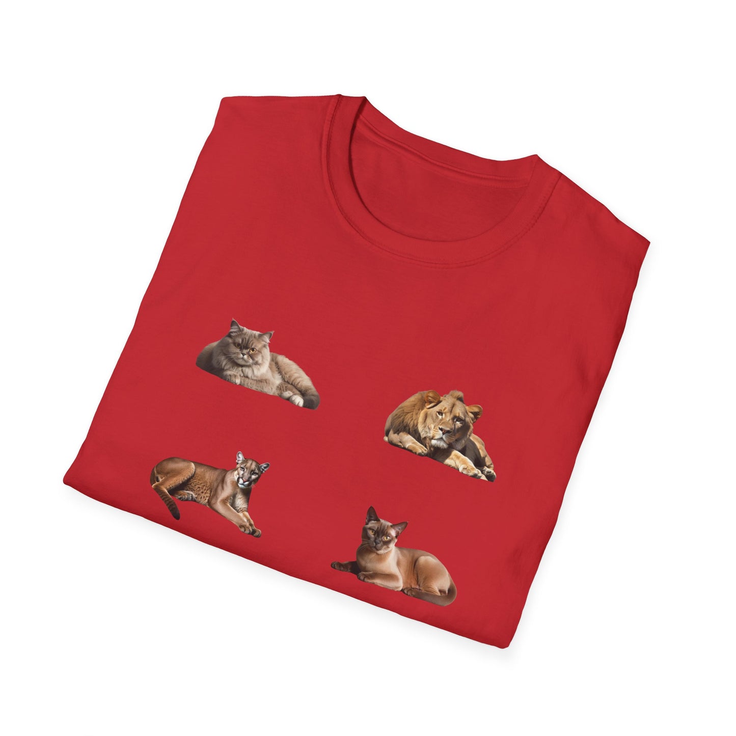 Unisex T-Shirt Small Kitties Big Kitties